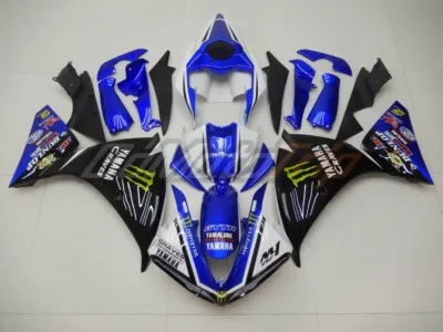 2009 2011 Yamaha Yzf R1 Monster Energy Graves Fairing2 1