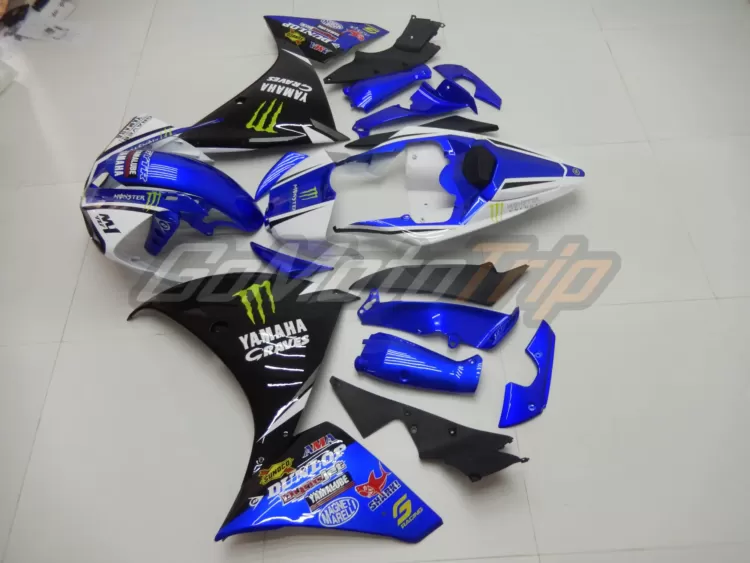 2009 2011 Yamaha Yzf R1 Monster Energy Graves Fairing2 4