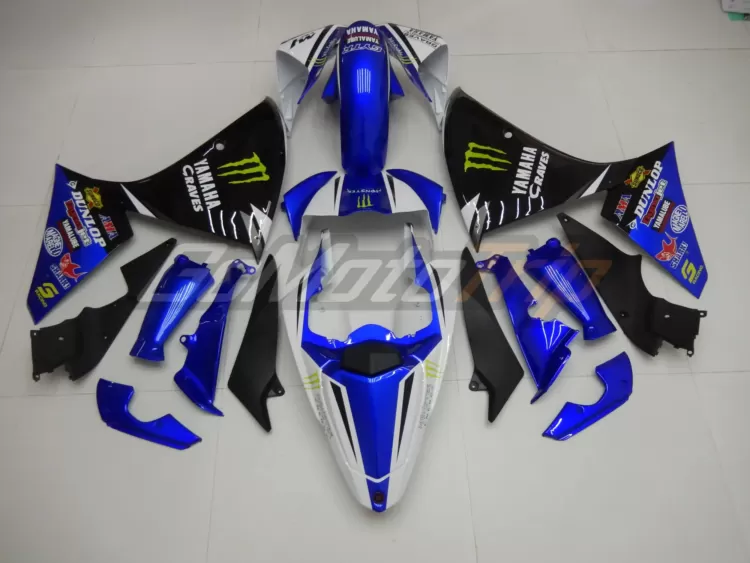 2009 2011 Yamaha Yzf R1 Monster Energy Graves Fairing2 6