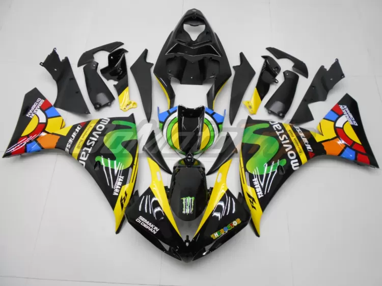 2009 2011 Yamaha Yzf R1 Rossi 300th Gp Anniversary Fairing 1