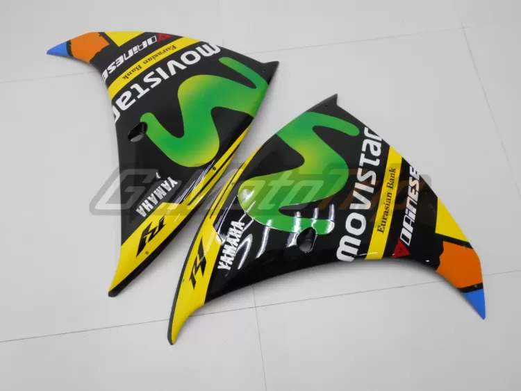 2009 2011 Yamaha Yzf R1 Rossi 300th Gp Anniversary Fairing 13