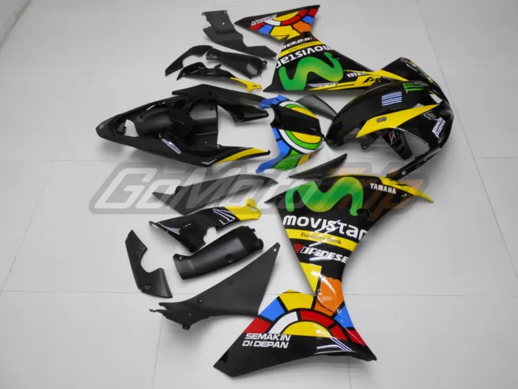 2009 2011 Yamaha Yzf R1 Rossi 300th Gp Anniversary Fairing 5