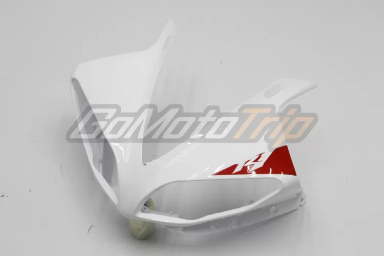 2009 2011 Yamaha Yzf R1 White Fairing 4