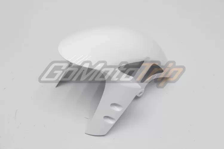 2009 2011 Yamaha Yzf R1 White Fairing 6