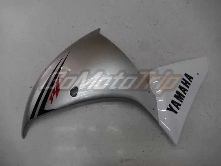 2009 2011 Yamaha Yzf R1 White Silver Fairing 10