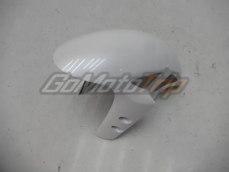 2009 2011 Yamaha Yzf R1 White Silver Fairing 8