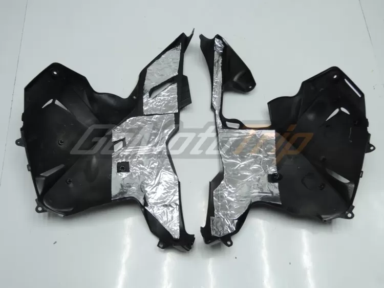 2009 2012 Honda Cbr600rr Black Fairing 10