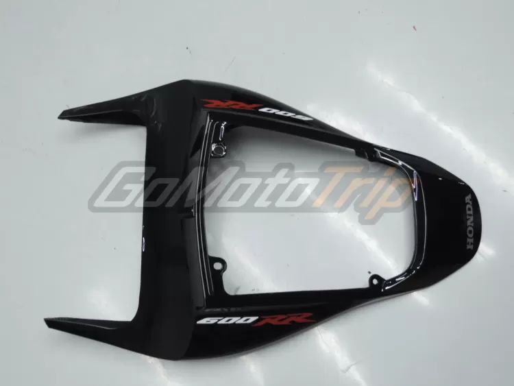 2009 2012 Honda Cbr600rr Black Fairing 12