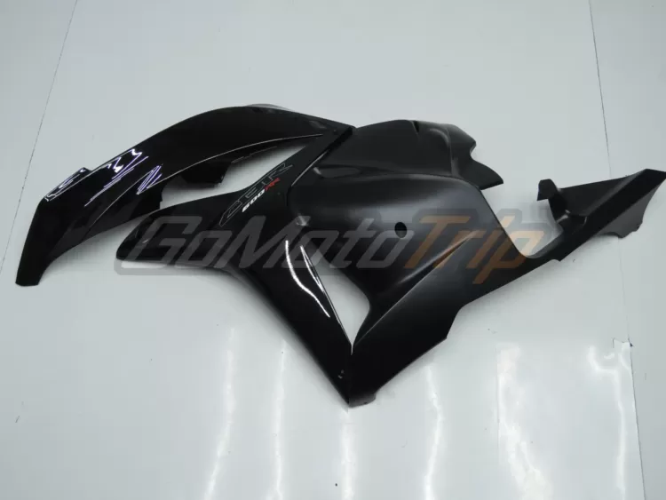 2009 2012 Honda Cbr600rr Black Fairing 7