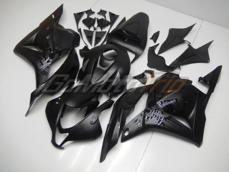 2009 2012 Honda Cbr600rr Black Graffiti Fairing 2