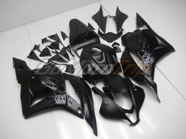 2009 2012 Honda Cbr600rr Black Graffiti Fairing 3