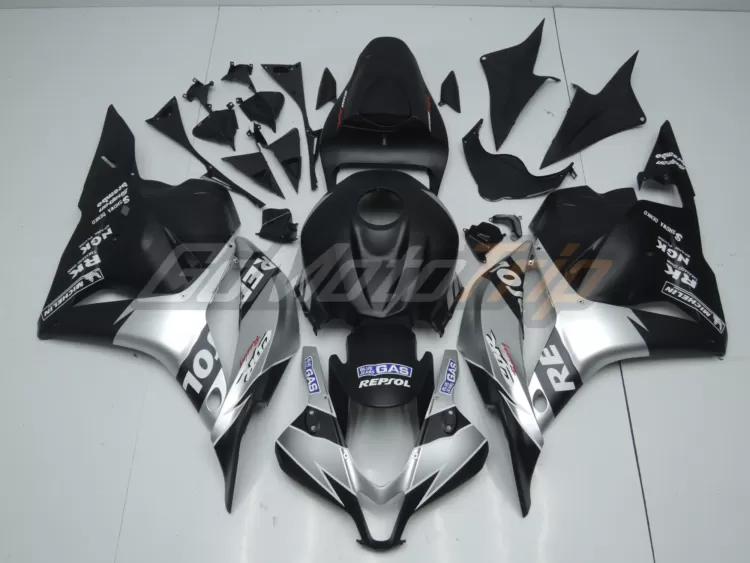 2009 2012 Honda Cbr600rr Black Repsol Fairing 1