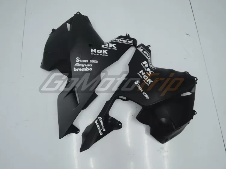 2009 2012 Honda Cbr600rr Black Repsol Fairing 11