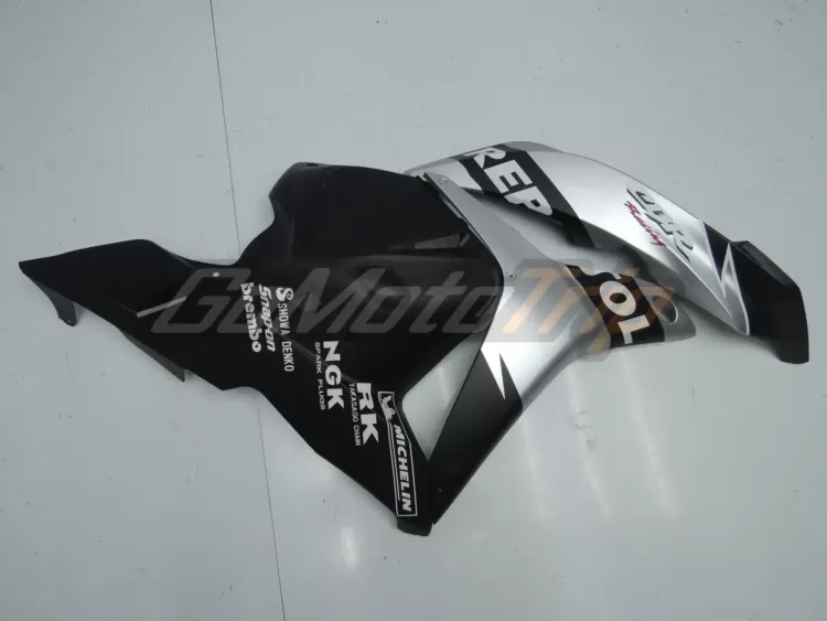 2009 2012 Honda Cbr600rr Black Repsol Fairing 8