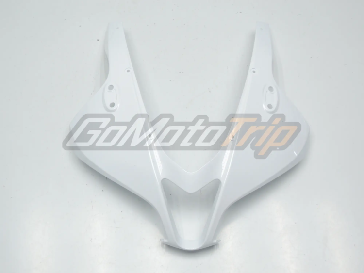 2009 2012 Honda Cbr600rr Black White Fairing 4