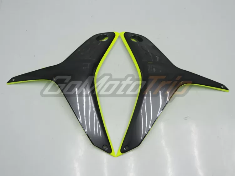 2009 2012 Honda Cbr600rr Fluorescent Yellow Fairing 10