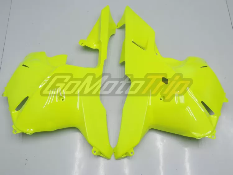 2009 2012 Honda Cbr600rr Fluorescent Yellow Fairing 11