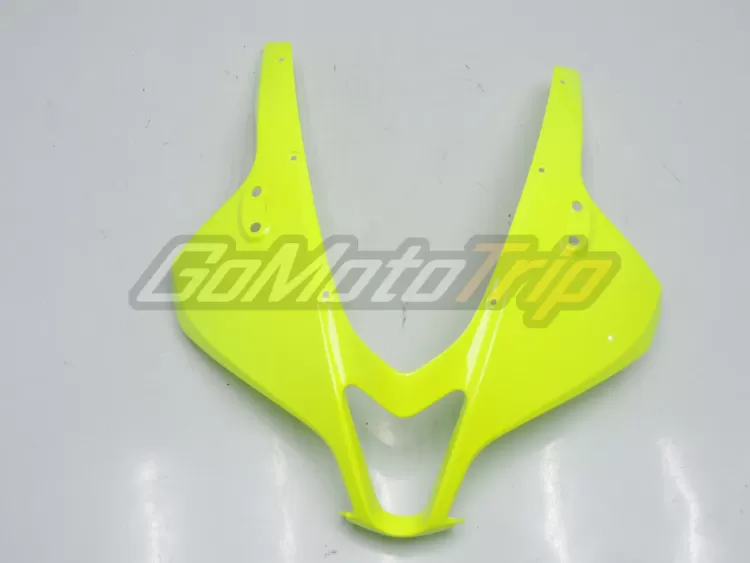 2009 2012 Honda Cbr600rr Fluorescent Yellow Fairing 4