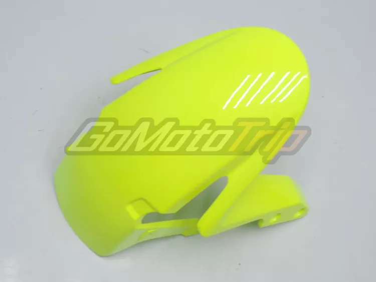 2009 2012 Honda Cbr600rr Fluorescent Yellow Fairing 5