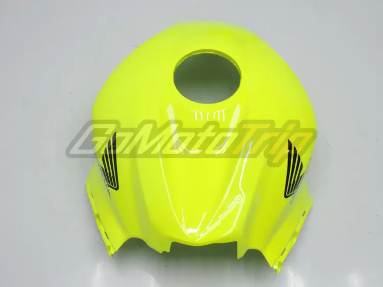 2009 2012 Honda Cbr600rr Fluorescent Yellow Fairing 6