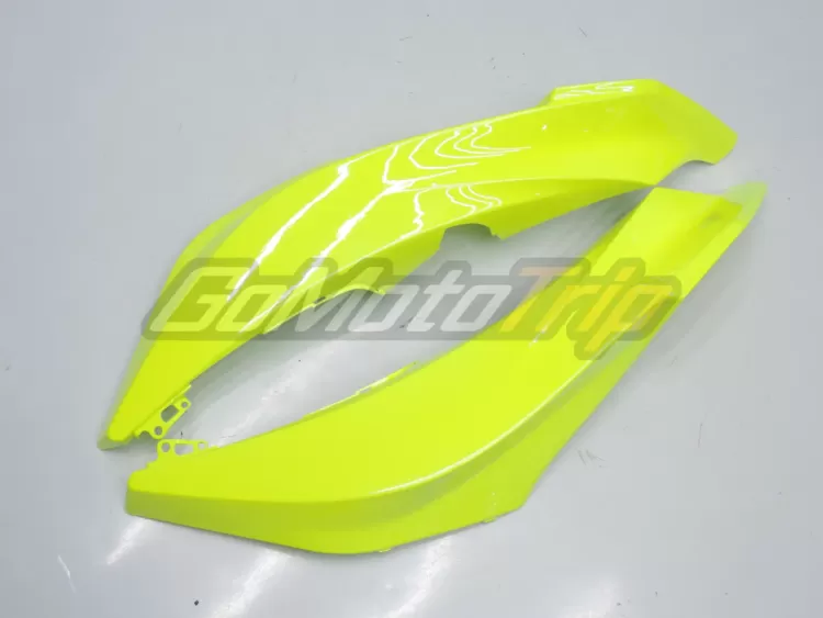 2009 2012 Honda Cbr600rr Fluorescent Yellow Fairing 9