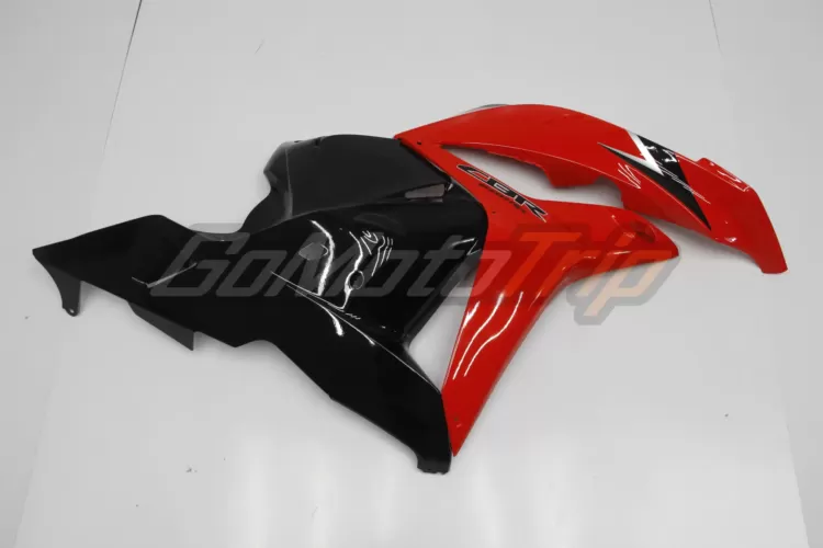 2009 2012 Honda Cbr600rr Red Black Fairing2 9