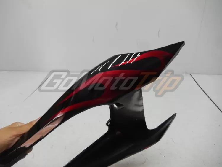 2009 2012 Honda Cbr600rr Red Flame Fairing 10