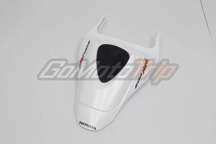 2009 2012 Honda Cbr600rr Red White Fairing 12