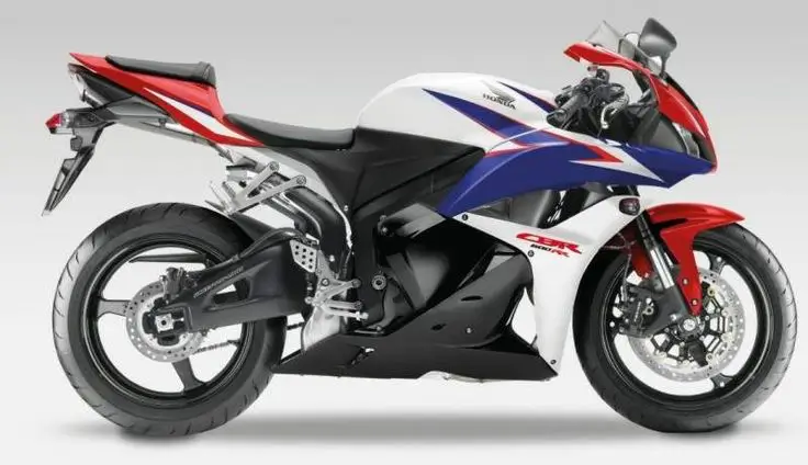 2009 2012 Honda Cbr600rr Tricolor Hrc Fairing 14