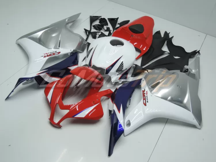 2009 2012 Honda Cbr600rr Tricolor Hrc Fairing 2