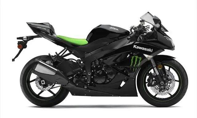 2009 2012 Kawasaki Ninja Zx 6r Monster Energy Fairing 12