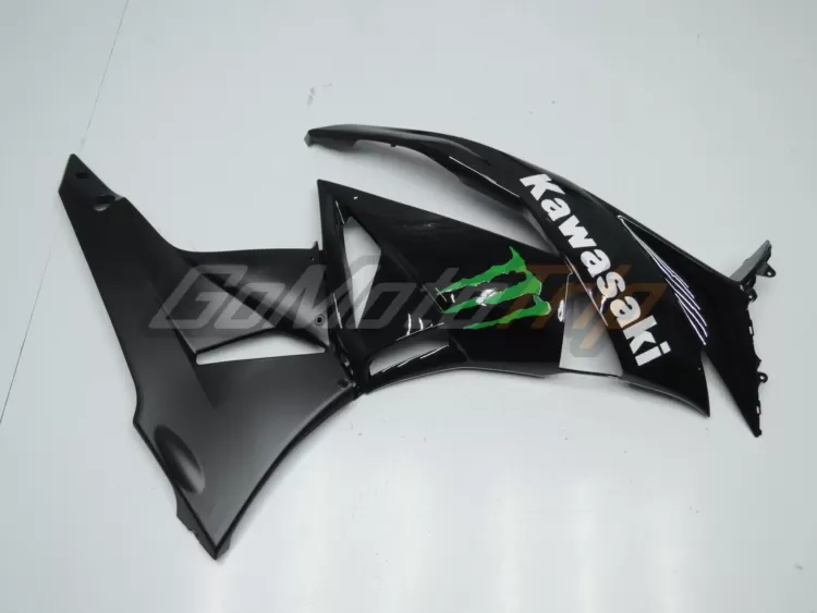 2009 2012 Kawasaki Ninja Zx 6r Monster Energy Fairing 7