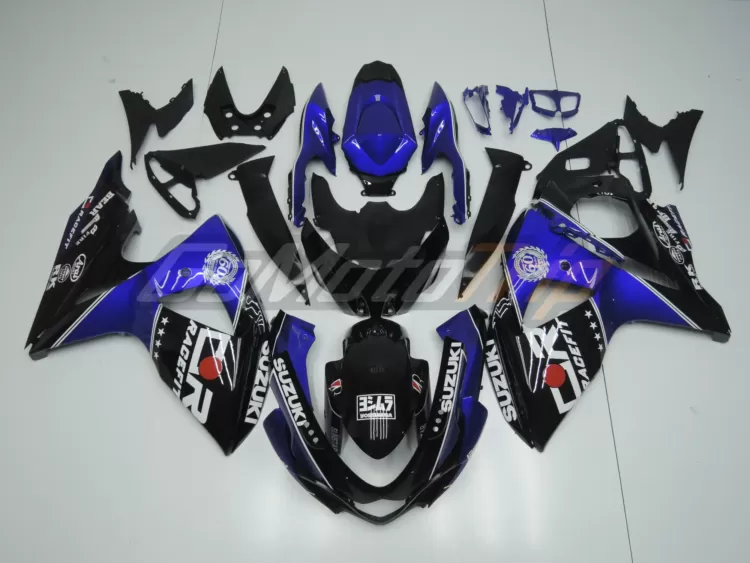 2009 2016 Suzuki Gsx R1000 Black Blue Fairing2 1