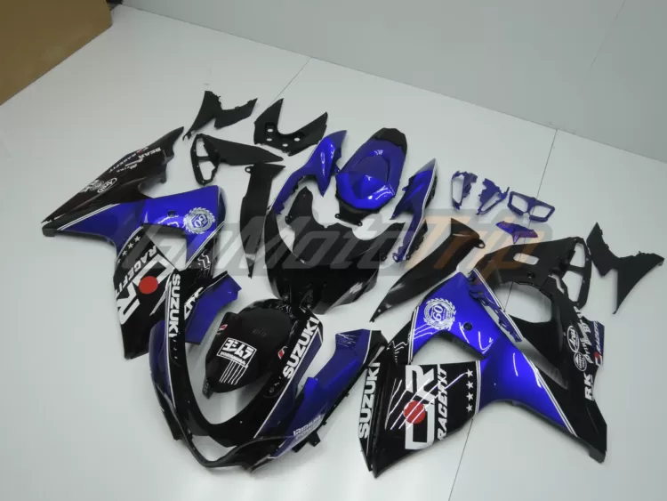 2009 2016 Suzuki Gsx R1000 Black Blue Fairing2 2