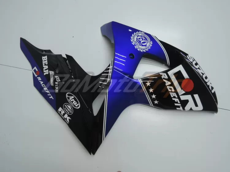 2009 2016 Suzuki Gsx R1000 Black Blue Fairing2 8