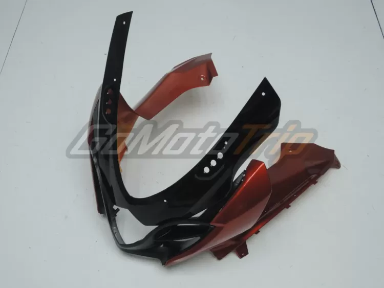 2009 2016 Suzuki Gsx R1000 Black Orange Fairing 4