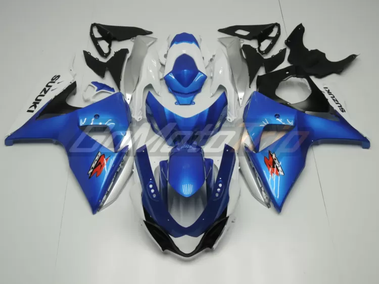 2009 2016 Suzuki Gsx R1000 Blue White Fairing 1