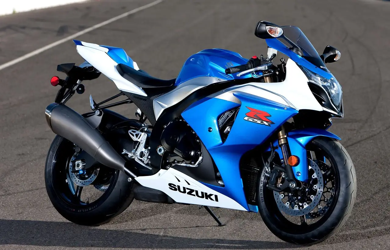 2009 2016 Suzuki Gsx R1000 Blue White Fairing 13