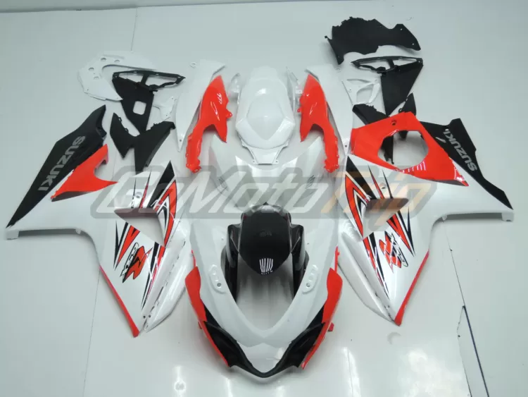 2009 2016 Suzuki Gsx R1000 Pearl White Fairing 1