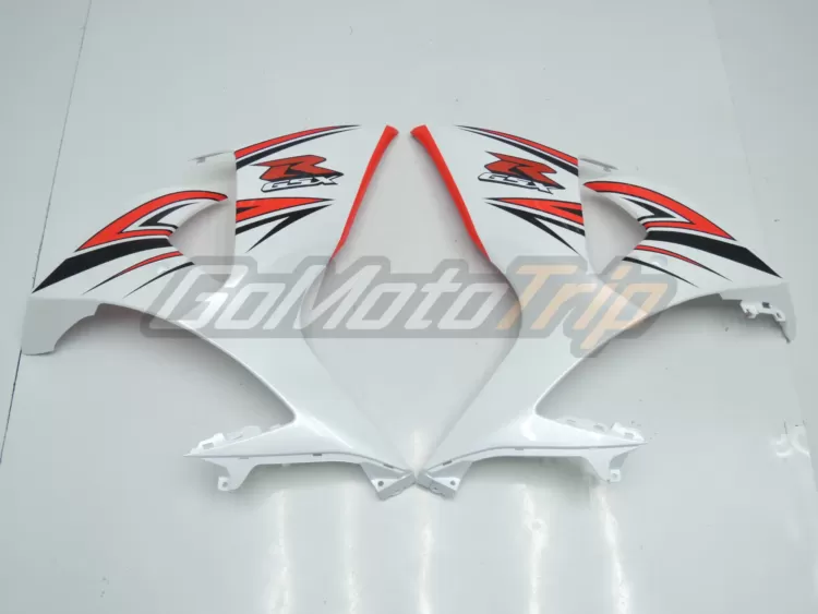 2009 2016 Suzuki Gsx R1000 Pearl White Fairing 9