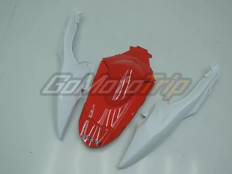 2009 2016 Suzuki Gsx R1000 Red White Fairing 11