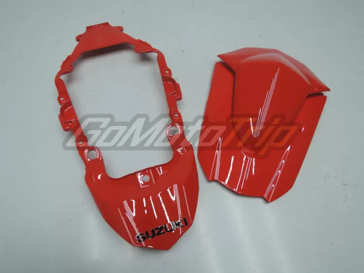 2009 2016 Suzuki Gsx R1000 Red White Fairing 12