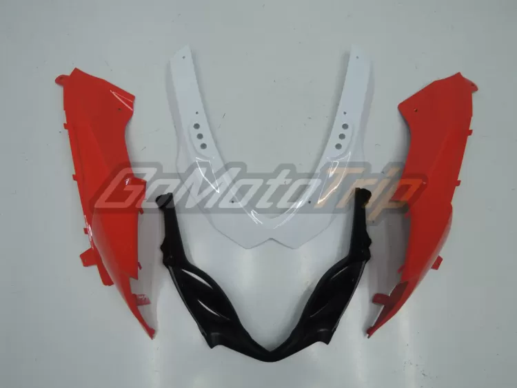 2009 2016 Suzuki Gsx R1000 Red White Fairing 5