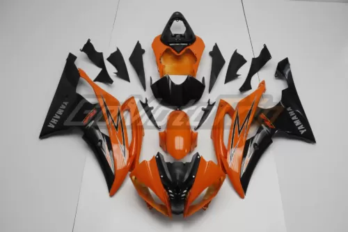 2009 Yamaha Yzf R6 Orange Fairing Edition 1