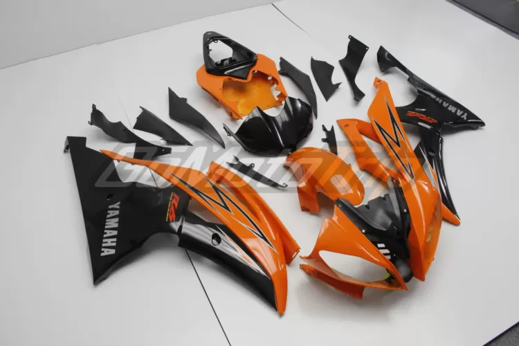 2009 Yamaha Yzf R6 Orange Fairing Edition 3