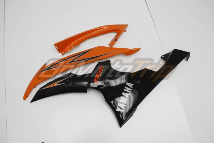 2009 Yamaha Yzf R6 Orange Fairing Edition 8