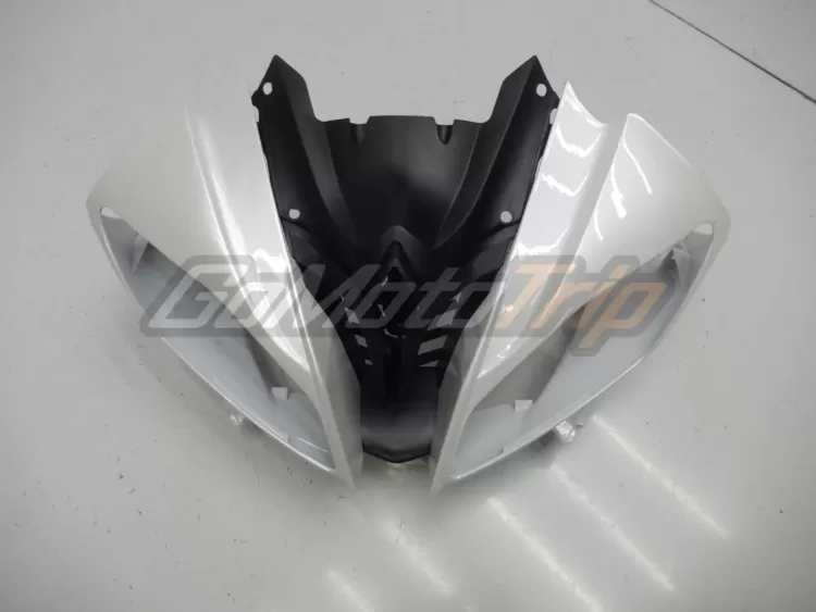 2009 Yamaha Yzf R6 Pearl White Fairing Edition 4