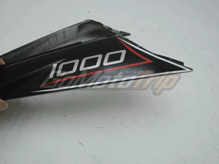 2010 2013 Kawasaki Z1000 Black Fairing 10