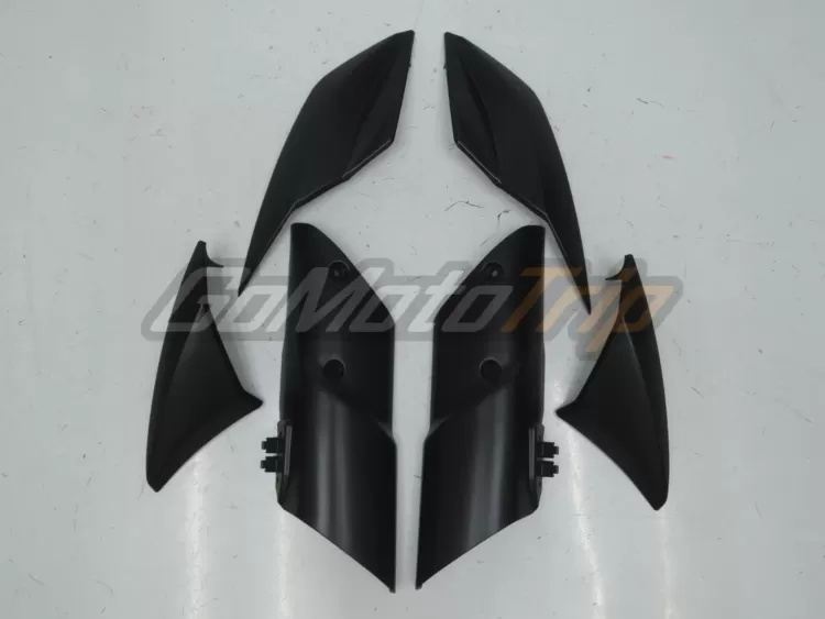 2010 2013 Kawasaki Z1000 Black Fairing 6