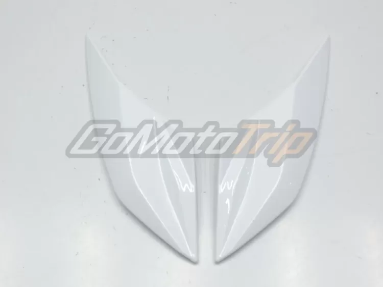 2010 2013 Kawasaki Z1000 Orange White Fairing 6